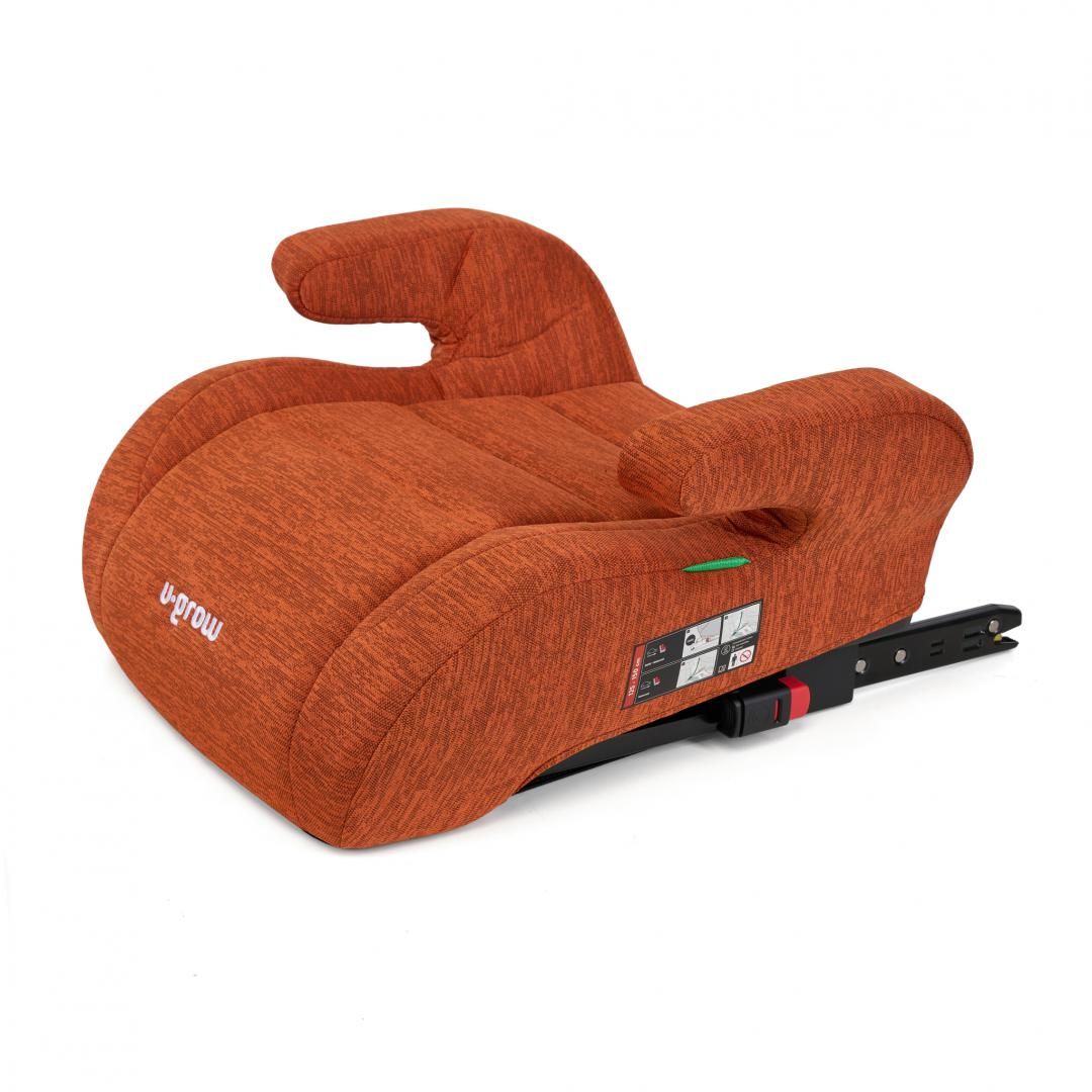 Inaltator auto U-Grow, 125-150  R129 cu isofix, caramiziu_1