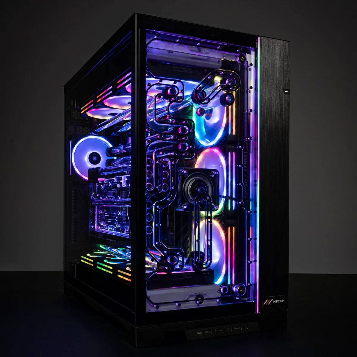 Stealkey Customs Lian Li O11 Dynamic EVO XL x Stealkey Crosscool II D-RGB_1