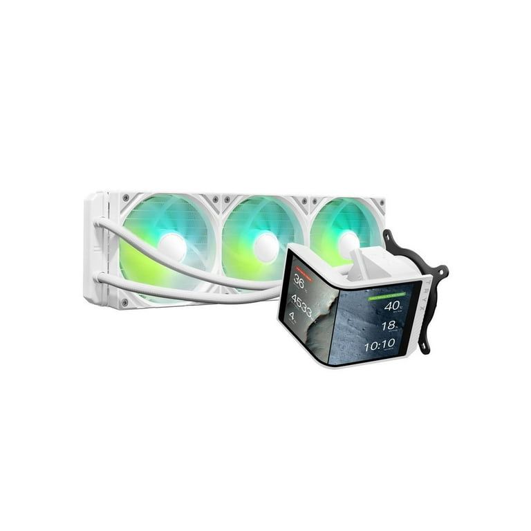 TRYX PANORAMA SE ARGB 360 Complete Water Cooling  3D AMOLED Display - 360mm  white_1