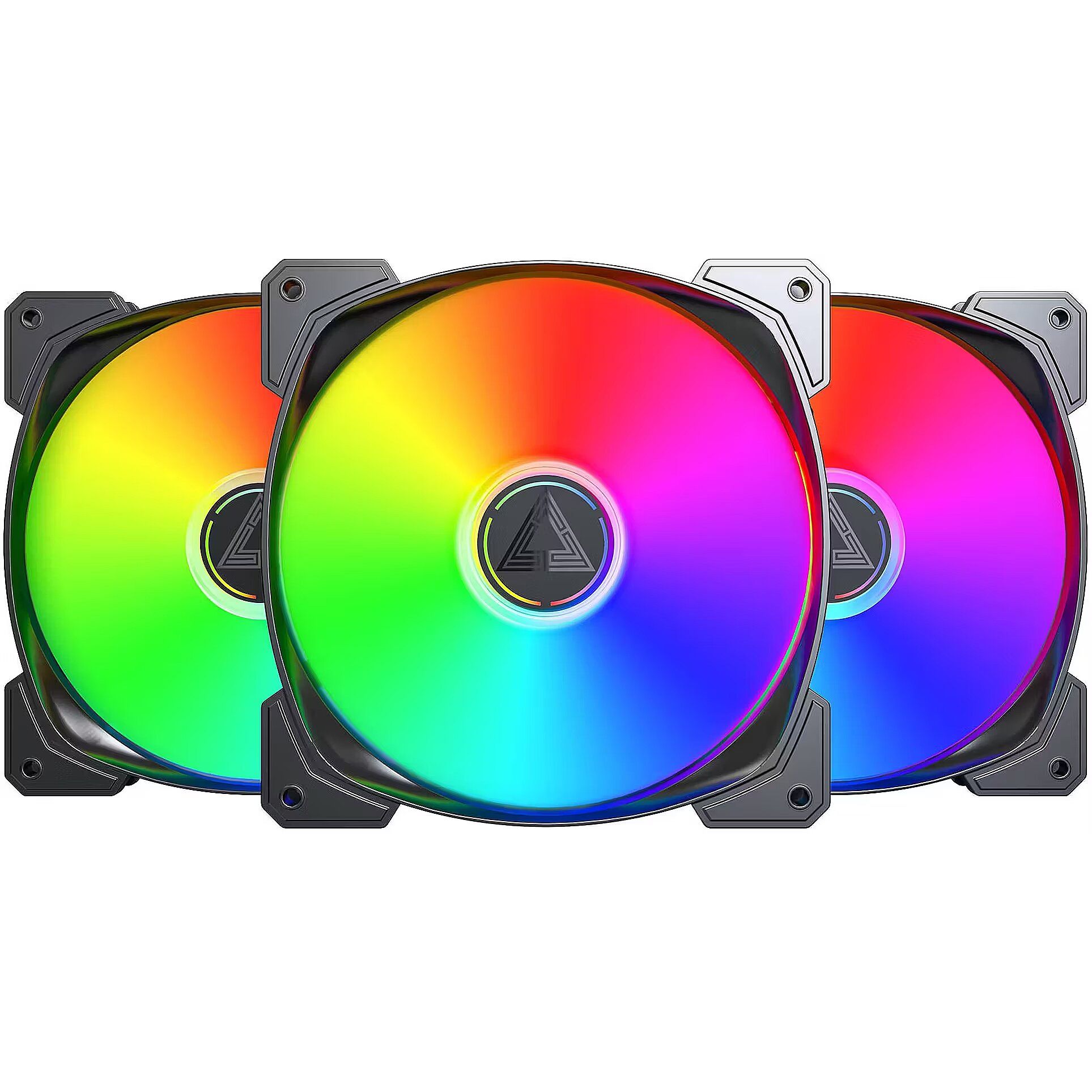 Montech HP140 PWM ARGB Fan  3 pieces - 140mm_1