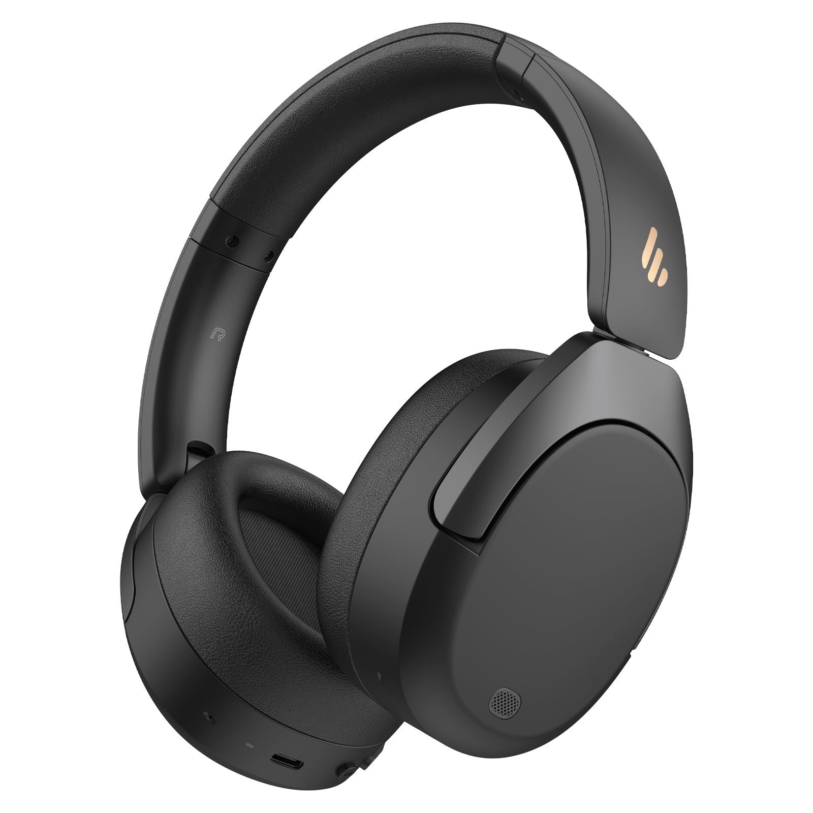 Edifier W830NB Headphones with Bluetooth Connectivity Over-Ear with Microphone Noise Cancellation Wireless Black_4
