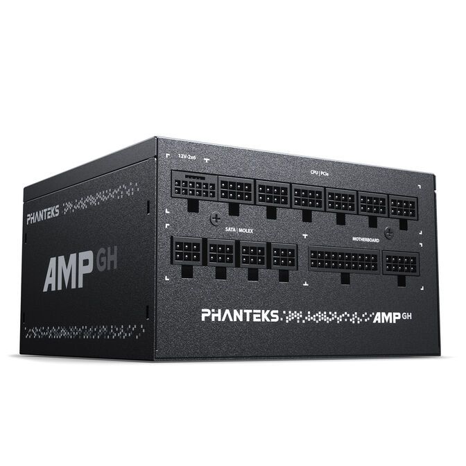 PHANTEKS AMP GH 1200W 80 PLUS Platinum Power Supply  PCIe 5.1  ATX 3.1  1 200 Watt  black_2