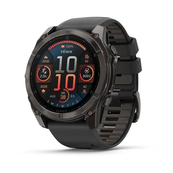 Garmin Fenix 8 3.56 cm (1.4 ) AMOLED 51 mm Digital 454 x 454 pixels Touchscreen Titanium Wi-Fi GPS (satellite)_1