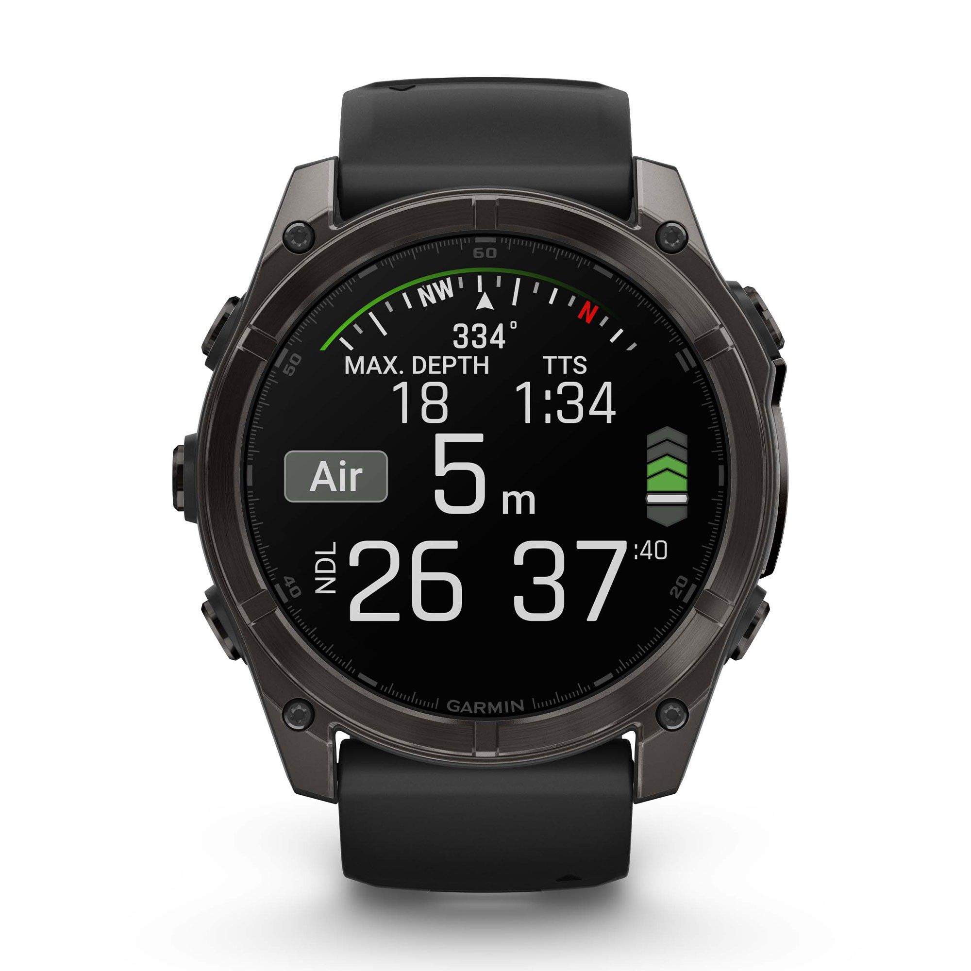 Garmin Fenix 8 3.56 cm (1.4 ) AMOLED 51 mm Digital 454 x 454 pixels Touchscreen Titanium Wi-Fi GPS (satellite)_3
