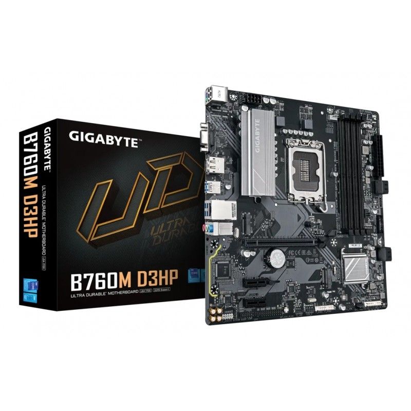 Gigabyte MB B760 S1700 MATX/B760M D3HP WIFI6 1.0 Motherboard_1