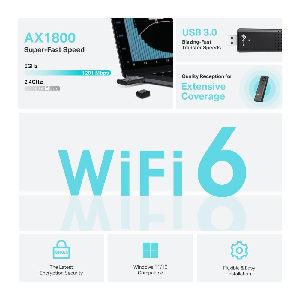 Router WRL 1800MBPS ARCHER AX1800 TP-LINK_2