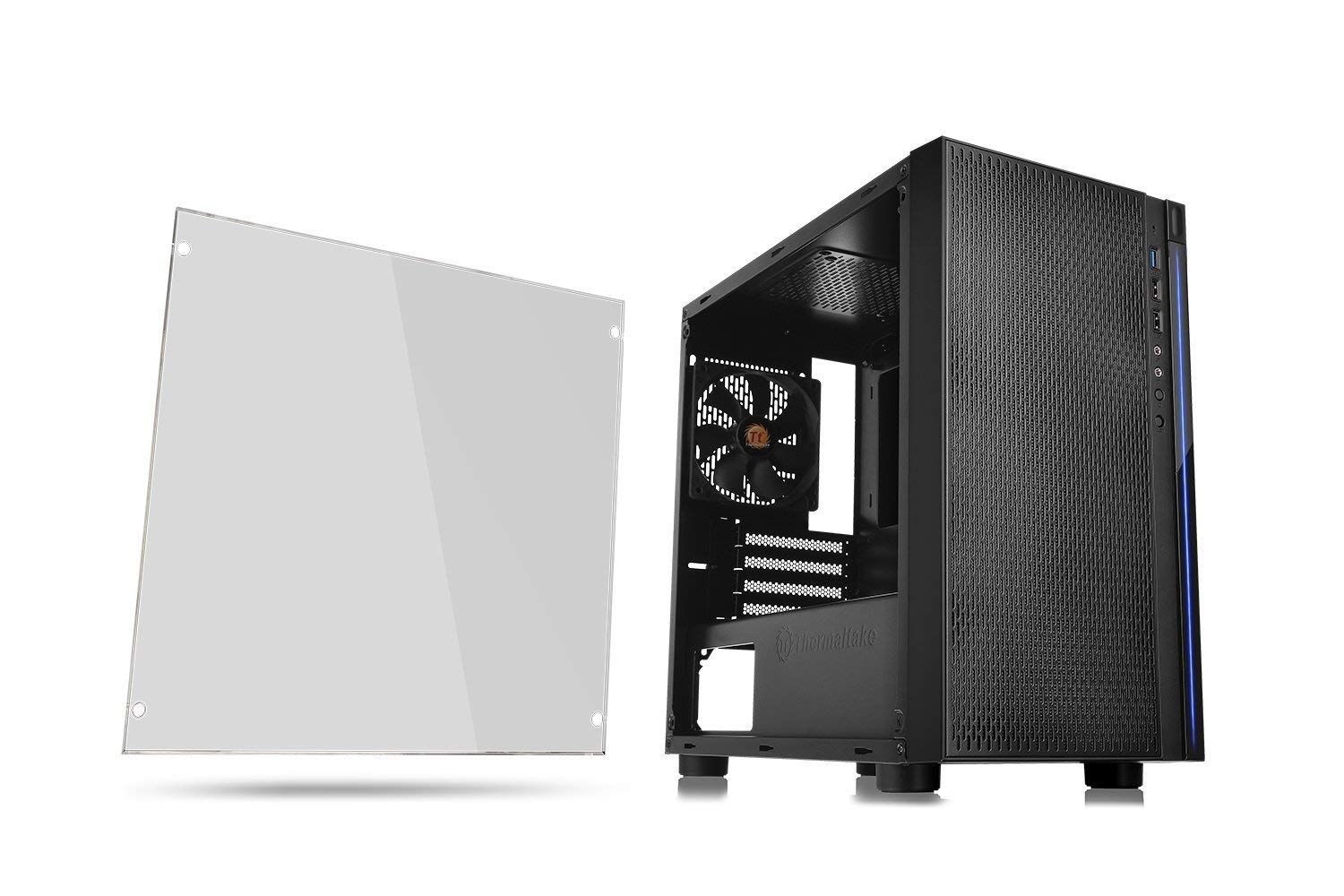 Thermaltake Versa H18 Micro Tower Black_1