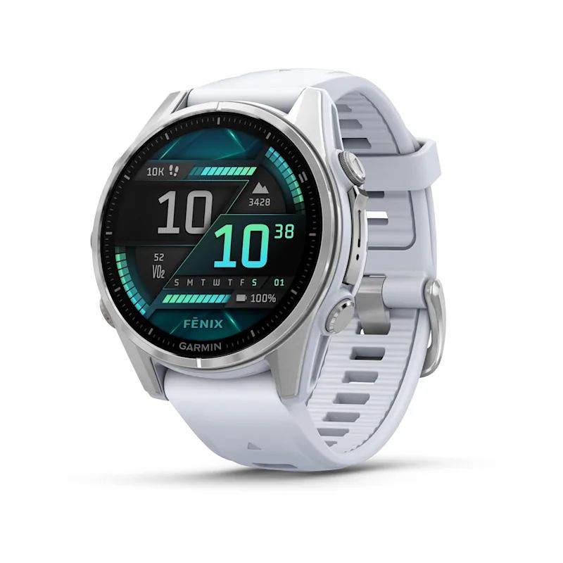 Garmin Fenix 8 AMOLED 43mm Srebrny_1