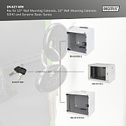 DIGITUS Professional Compact Series DN-19 07-U-S-1 cabinet - 7U_5