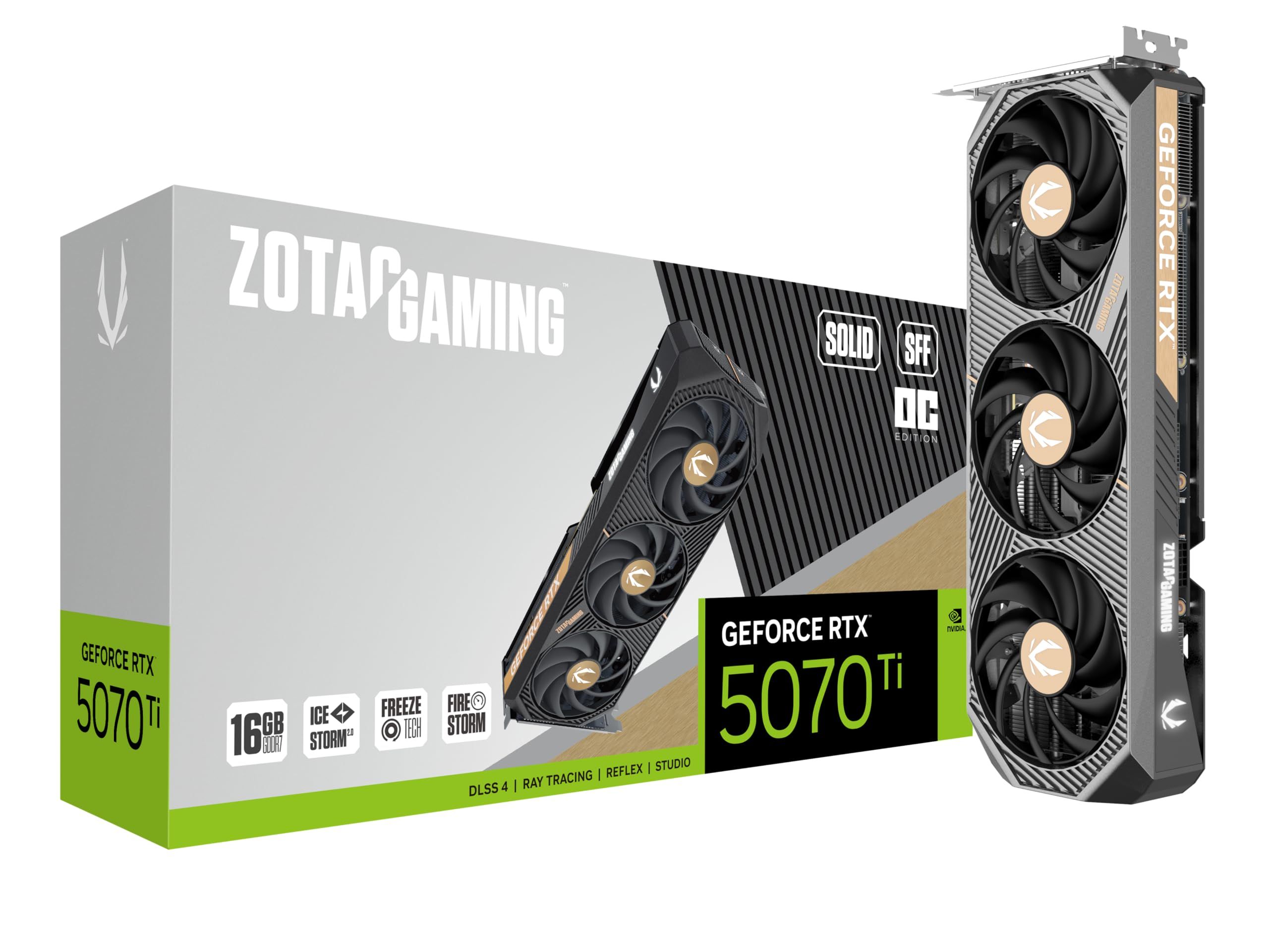 Zotac GAMING GeForce RTX 5070 Ti SOLID SFF OC NVIDIA 16 GB GDDR7_1