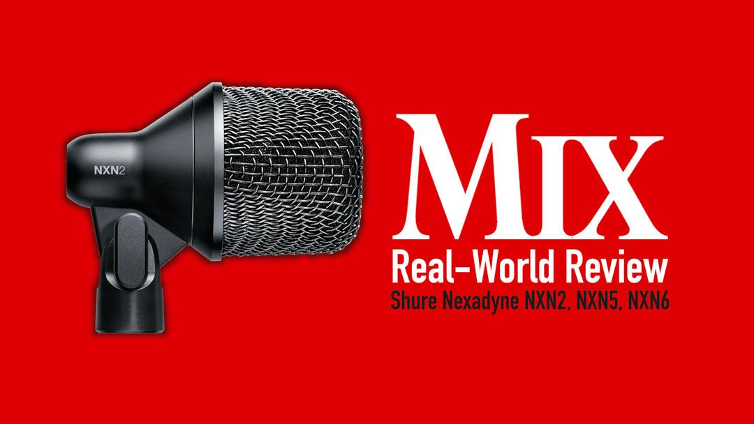 Shure Nexadyne 2 Black Studio microphone_5