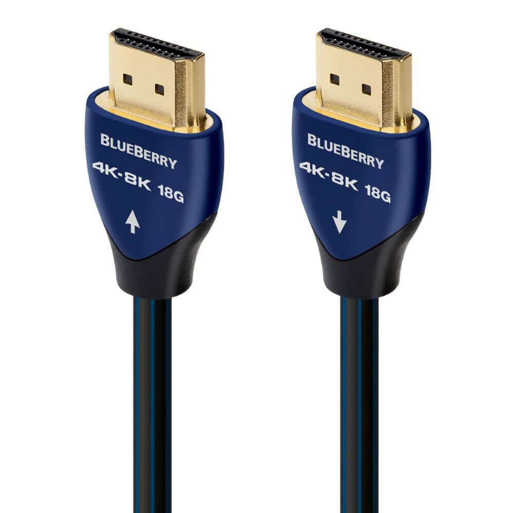 Cablu HDMI 4K AudioQuest BlueBerry, HDMI 2.1/HDCP 2.2, eARC, 5m
