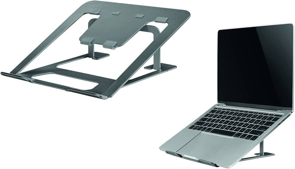 Neomounts NSLS085GREY Laptop stand 10-17  - foldable - compact - universal_3