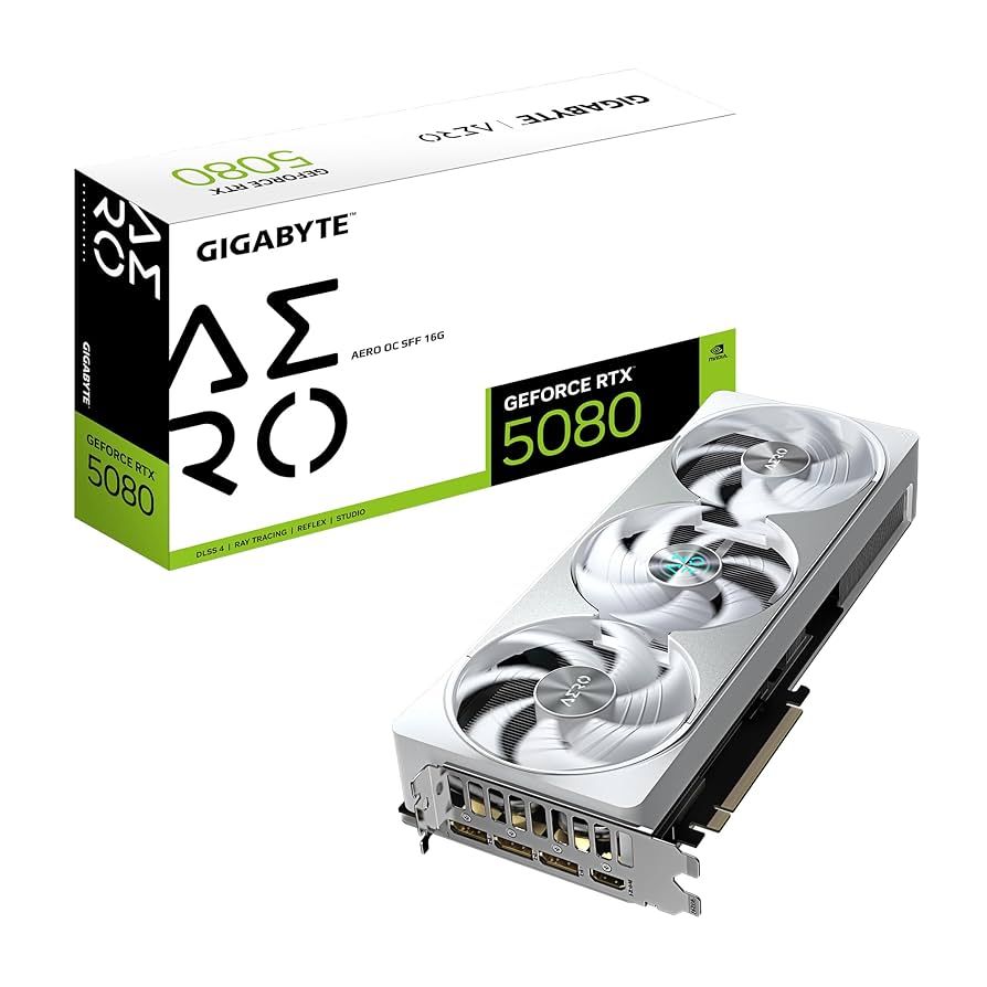 VGA PCIE16 RTX5080 16GB GDDR7/GV-N5080AERO OC-1..._1