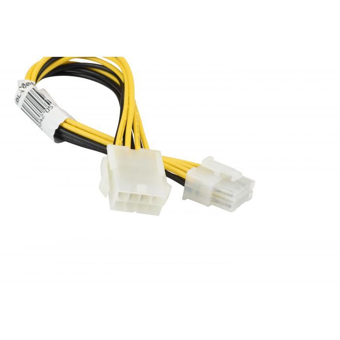SUPERMICRO 12V Power Connector Extension Cable, 8-pin to 8-pin, 20cm, Pb-free, Retail_1
