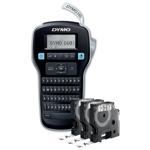 DYMO LabelManager DY LM 160 label printer Thermal inkjet 180 x 180 DPI 12 mm/sec D1 QWERTY_1