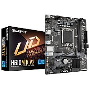 Placa de Baza GIGABYTE H610M K V2 LGA1700, 2x DDR5, 1x HDMI 1x DP, 1x PCIE 4.0 x16 1x PCIE 3.0 x1, 1x M.2, 2x SATA 6GB/s, mATX_2