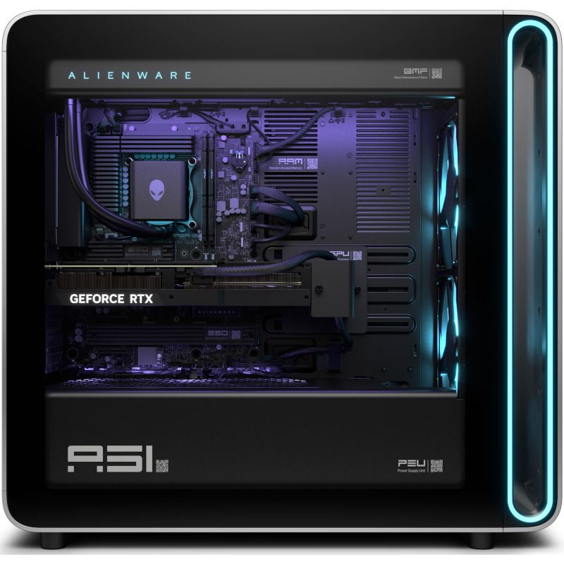 Dell Gaming Desktop Alienware Area-51 AAT2250 1500W, Intel U9-285K, 64GB Ram, 4TB+4TB SSD, RTX 5080, Windows 11 Pro_5