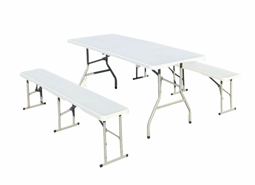 HEINNER SET MASA CU 2 BANCI PLASTIC PLIABILE_1