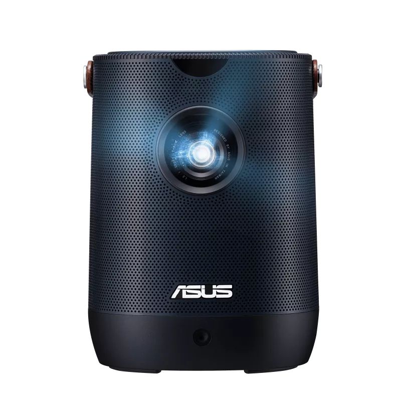 Videoproiector Asus Latte L2, LED Portabil Inteligent 30.000 ore, FHD 1920* 1080, up to 4K 3840x2160, 960 Lumeni LED / 400 Lumeni ANSI, 400:1, distanta de proiectie 0.8- 3.2 metri, 16:9/ 4:3, HDR10, boxa 10W cu tehnologie Smart AMP, HDMI: 1 x Micro HDMI intern (pentru TV box), USB-C (DP): Da, DP+PD_1