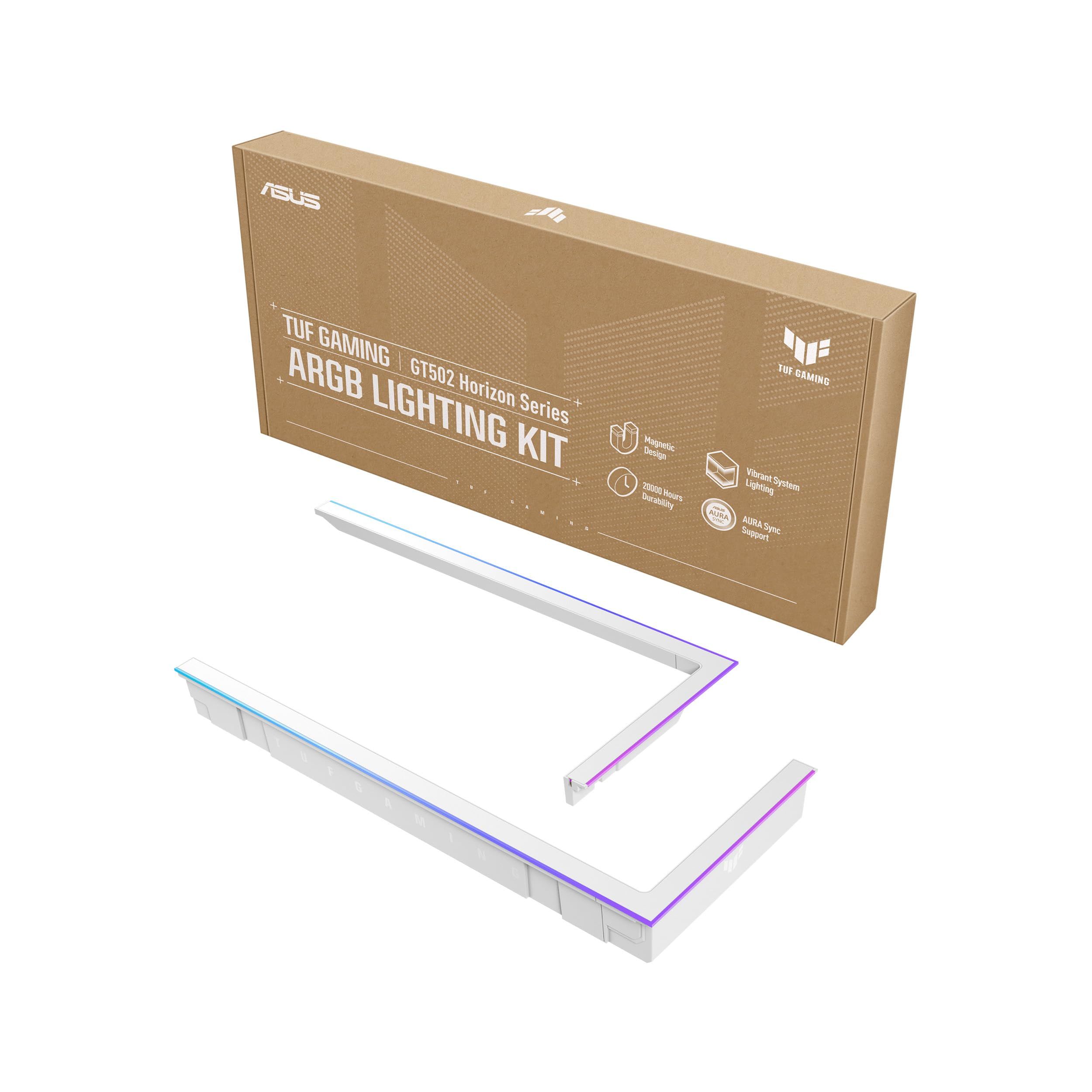 Lightning KIT ASUS TUF Gaming ARGB pentru GT502 seria Horizon, alb_1