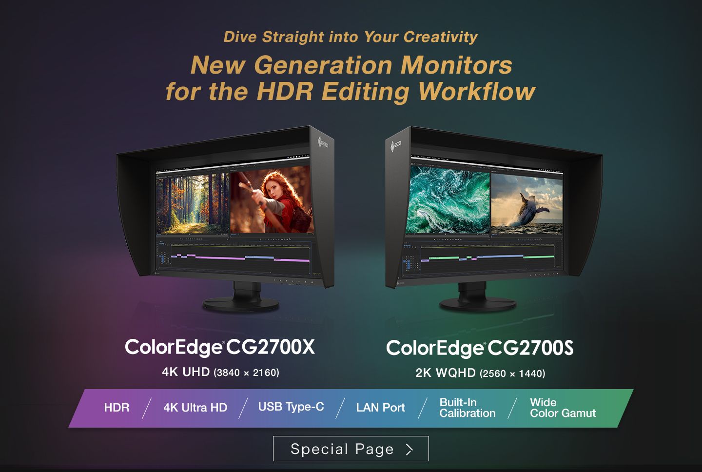 Monitor EIZO ColorEdge CG2700S - 27  - 2560 x 1440 pixels - Wide Quad HD - LCD - 19 ms_5