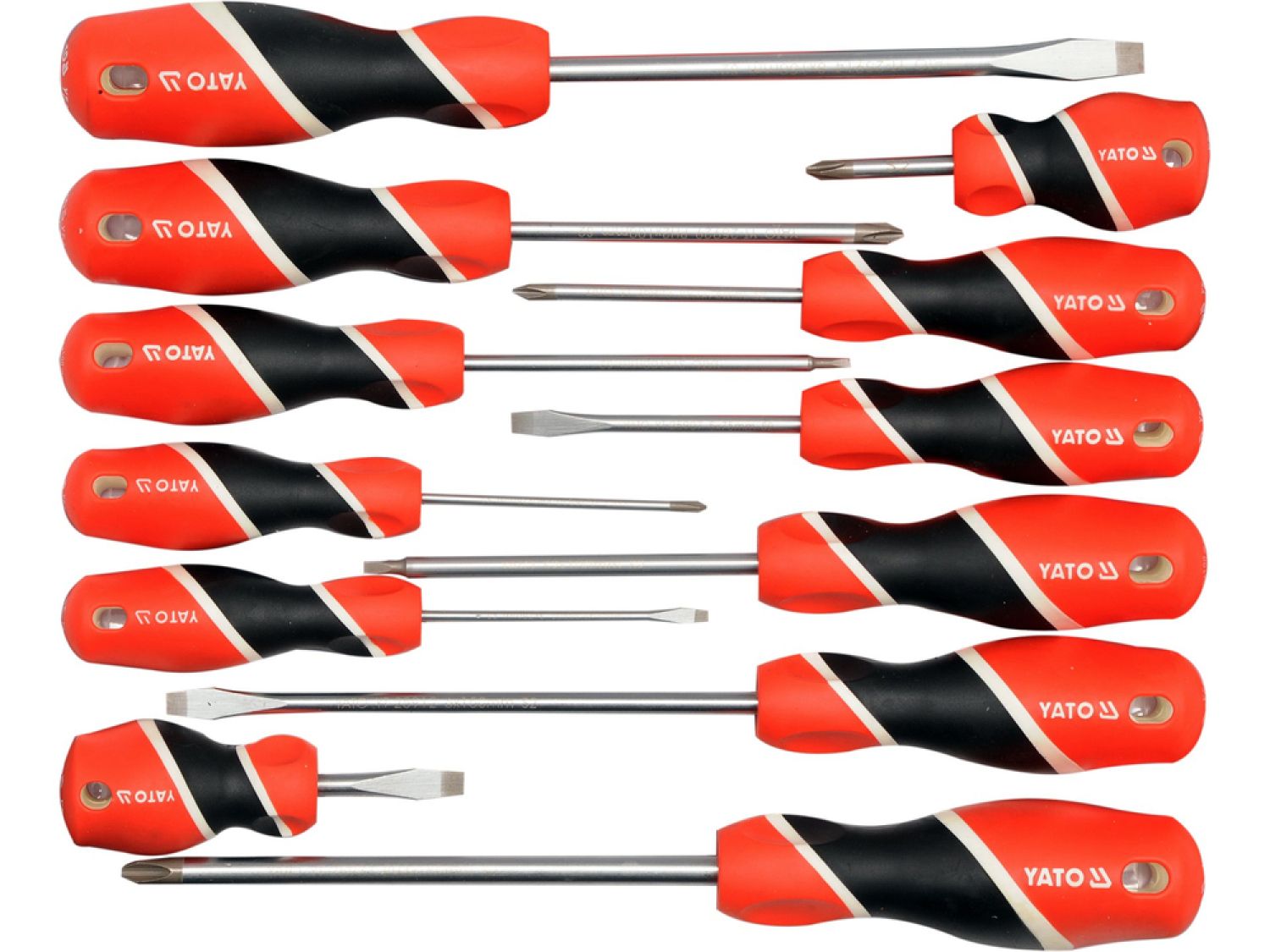 Yato YT-25967 manual screwdriver Set Straight screwdriver_4