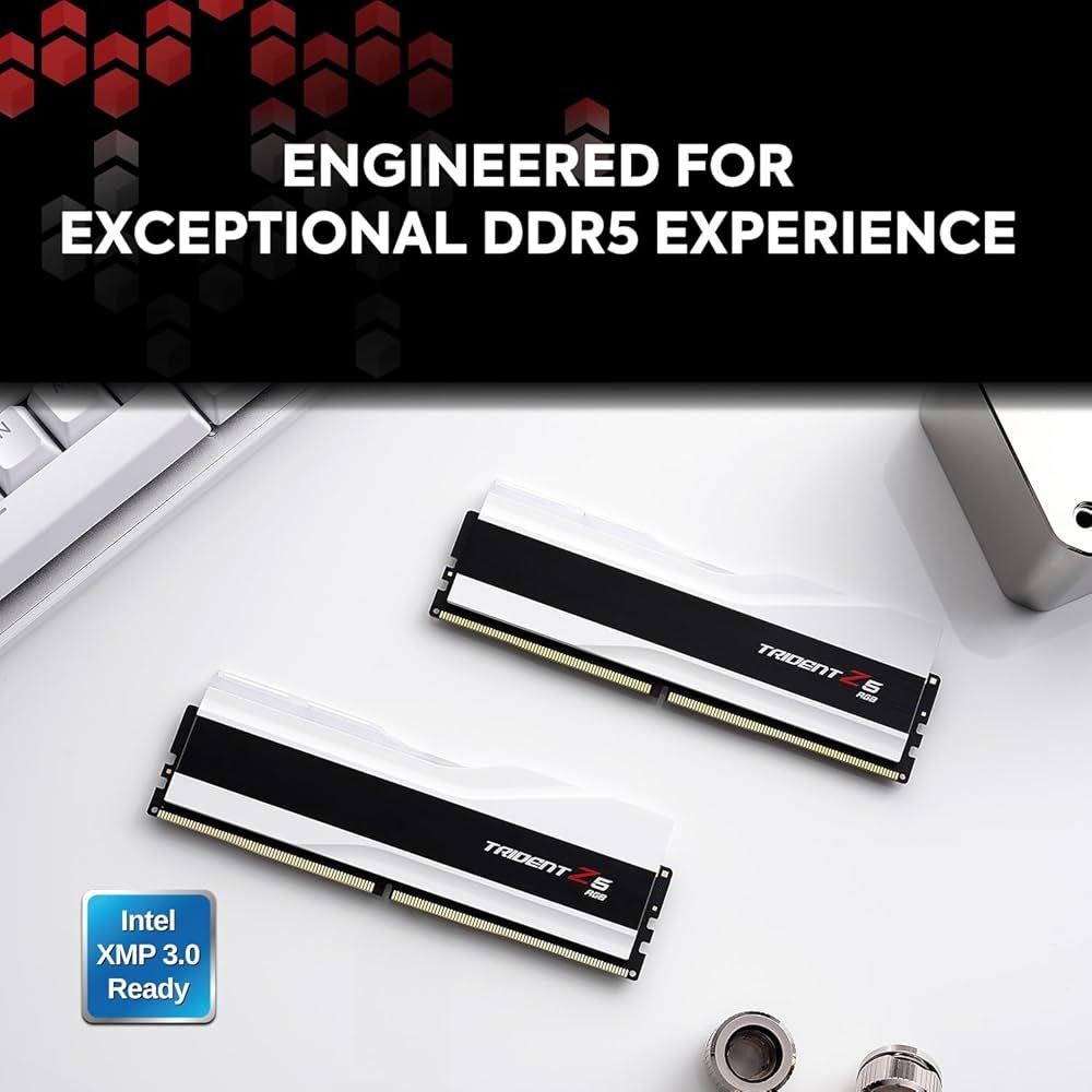 DDR5 32GB PC 6000 CL32 G.Skill KIT (2x16GB) RGB_4