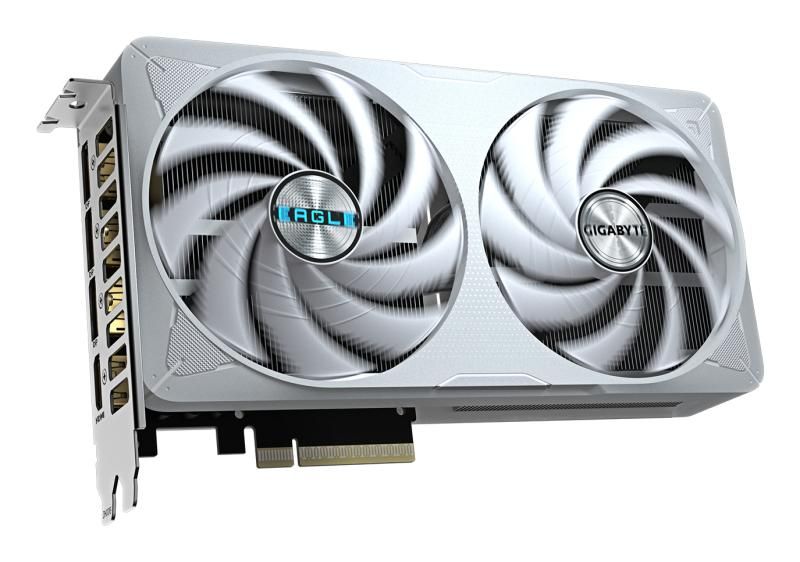 GIGABYTE GeForce RTX 5060 Ti EAGLE OC ICE 8G Graphics Card - 8GB GDDR7  128bit  PCI-E 5.0  2617MHz Core Clock  3 x DisplayPort  1 x HDMI  GV-N506TEAGLEOC ICE-8GD_3