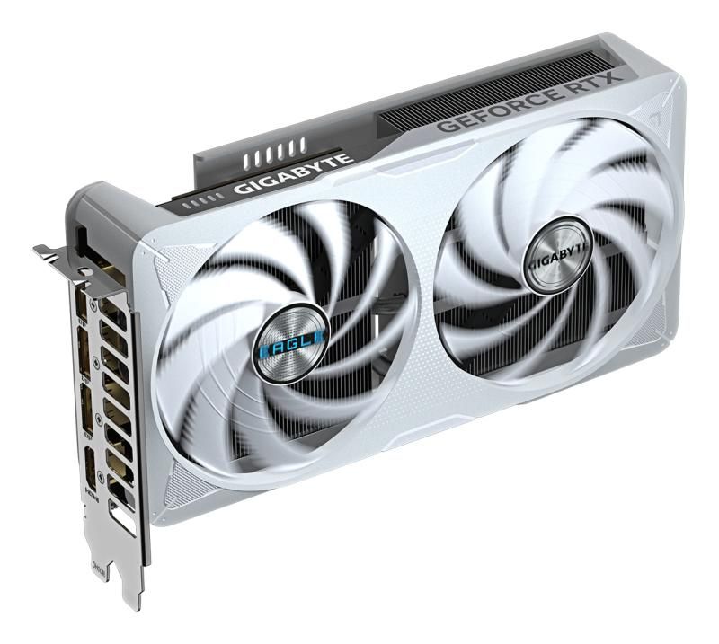 GIGABYTE GeForce RTX 5060 Ti EAGLE OC ICE 8G Graphics Card - 8GB GDDR7  128bit  PCI-E 5.0  2617MHz Core Clock  3 x DisplayPort  1 x HDMI  GV-N506TEAGLEOC ICE-8GD_5