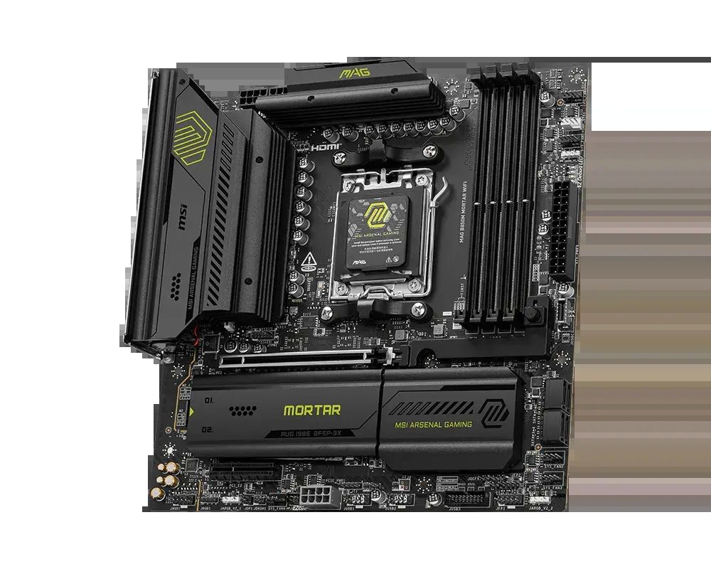 MSI MAG B850M MORTAR WIFI motherboard AMD B850 Socket AM5 micro ATX_2
