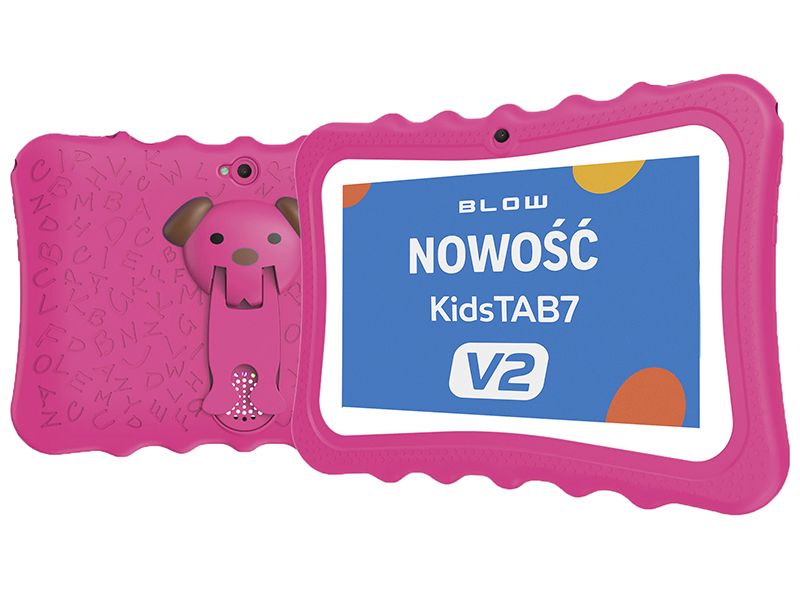 Tablet KidsTAB7 V2 BLOW 4/32GB różowe etui 2MP_3