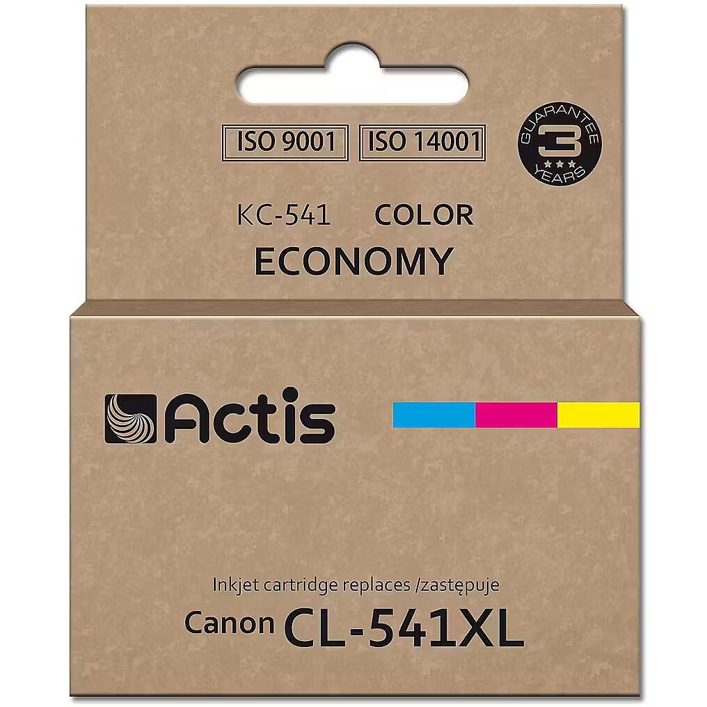 Actis KC-541 ink for Canon printer (replacement CL-541XL) Supreme  18 ml  blue  yellow  red_2