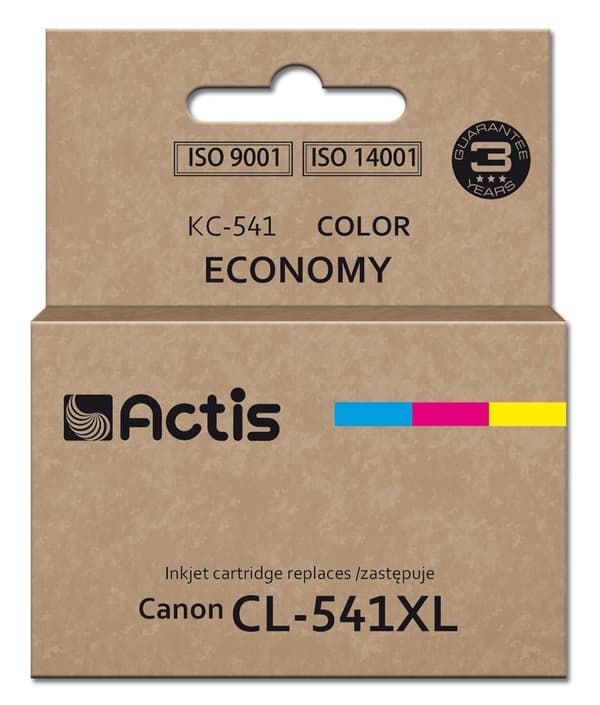 Actis KC-541 ink for Canon printer (replacement CL-541XL) Supreme  18 ml  blue  yellow  red_3