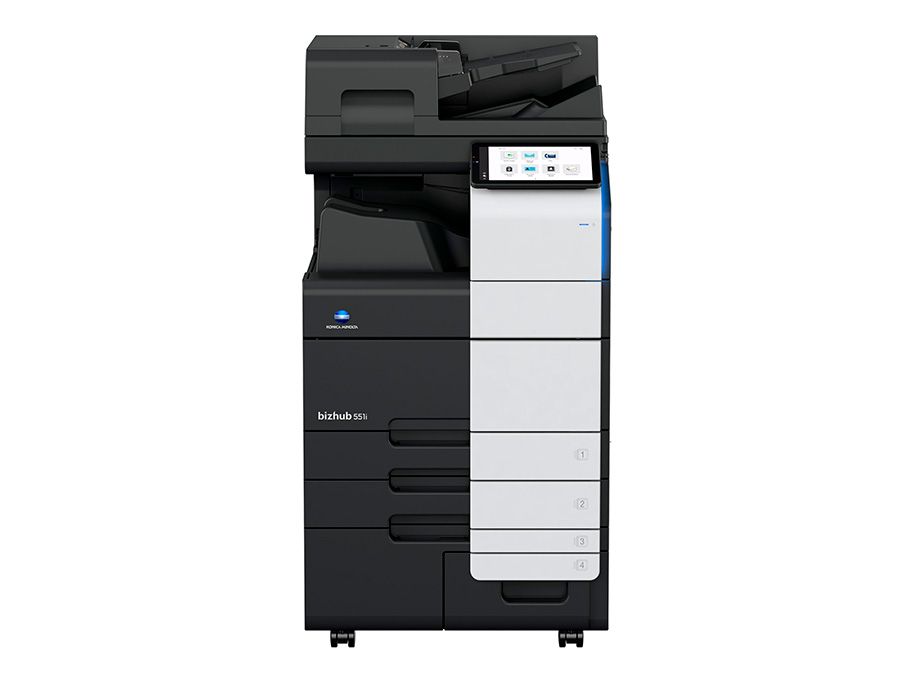 BIZHUB 451i include ADF DUAL SCAN  300 de coli + toner TN-628 24000 pagini negru + tava OT-513 + masa DK-516x