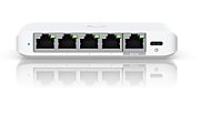 Ubiquiti 5-port 2.5G switch that can be powered with PoE or a USB-C adapter; 4x 2.5 GbE ports, 2.5 GbE PoE input port for power_1