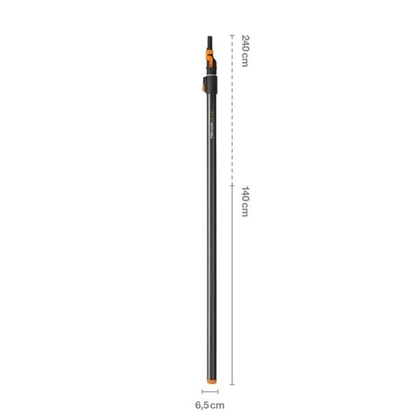 Fiskars QuikFit Telescopic Shaft 140-240cm 140240cm (1000666)_1