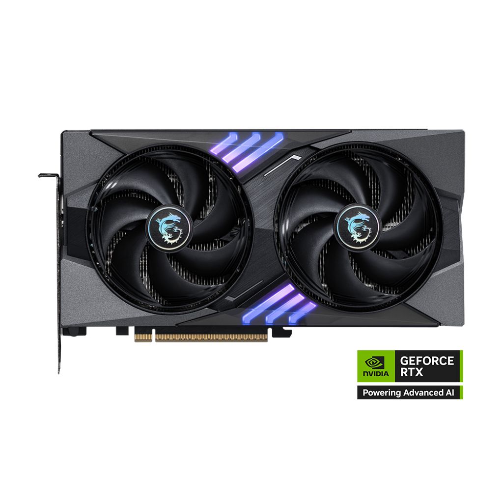 MSI Video Card Nvidia GeForce RTX 5060 Ti 8G GAMING OC, 8GB GDDR7, 128bit, Effective Memory Clock: 28000MHz, Boost: 2647 MHz, 4608 CUDA Cores, PCIe 5.0, 3x DP 2.1b, HDMI 2.1b, RAY TRACING, Dual Fan, 1x16pin, 600W Recommended PSU, 3Y_2