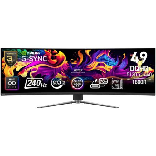 MSI MPG 491CQPX QD-OLED 49inch DQHD 240Hz 0.03ms 2xHDMI DP_1