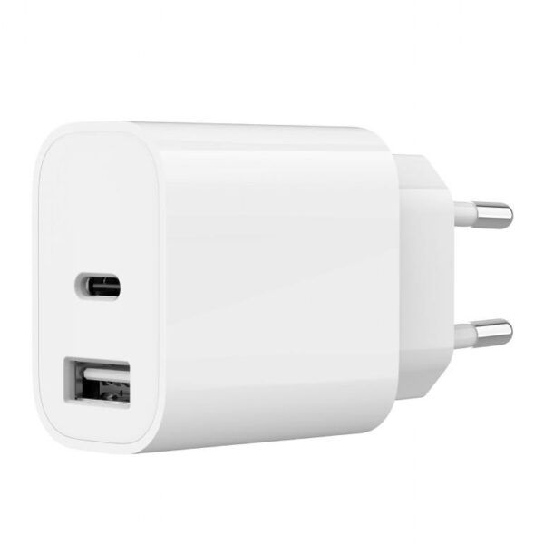 GEMBIRD 2-port universal USB charger A+C 2.4 A white_2