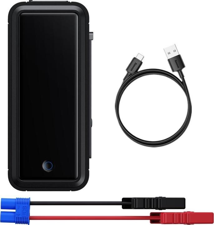 STARTER auto Baseus Super Energy Pro pentru pornire / incarcare auto 12000mAh 5V/3A, 1000A, USB, negru 