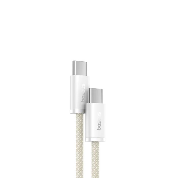 CABLU alimentare si date Baseus Dynamic 3, Fast Charging Data Cable pt. smartphone, USB Type-C la USB Type-C 100W, 1m, galben 