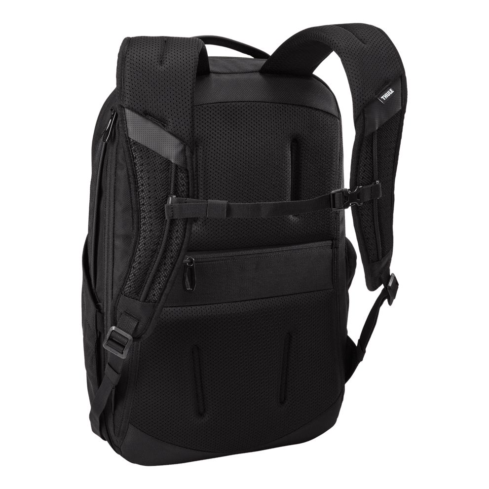 RUCSAC THULE pt. notebook de max. 15.6 inch, 26 l, 1 compartiment, buzunar frontal x 3 | buzunar lateral x 2, waterproof, poliester, negru, Accent 3205384_3