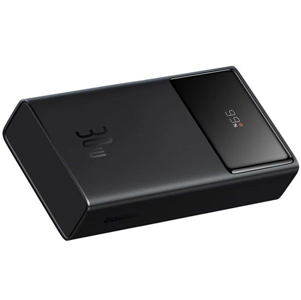 POWER BANK Baseus Star-Lord Digital, display, capacitate 10000mAh, 30W, 2 x USB; 1 x USB Type-C, total 5V/3A, negru, 