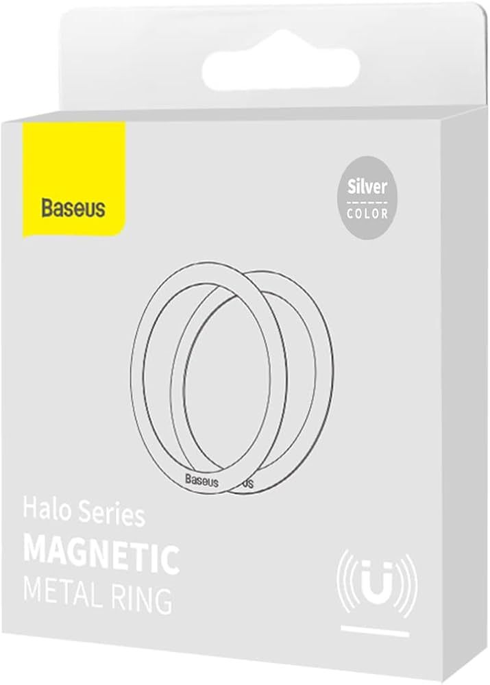 INEL METALIC Baseus Halo, magnetic, pachetul contine 2 bucati 