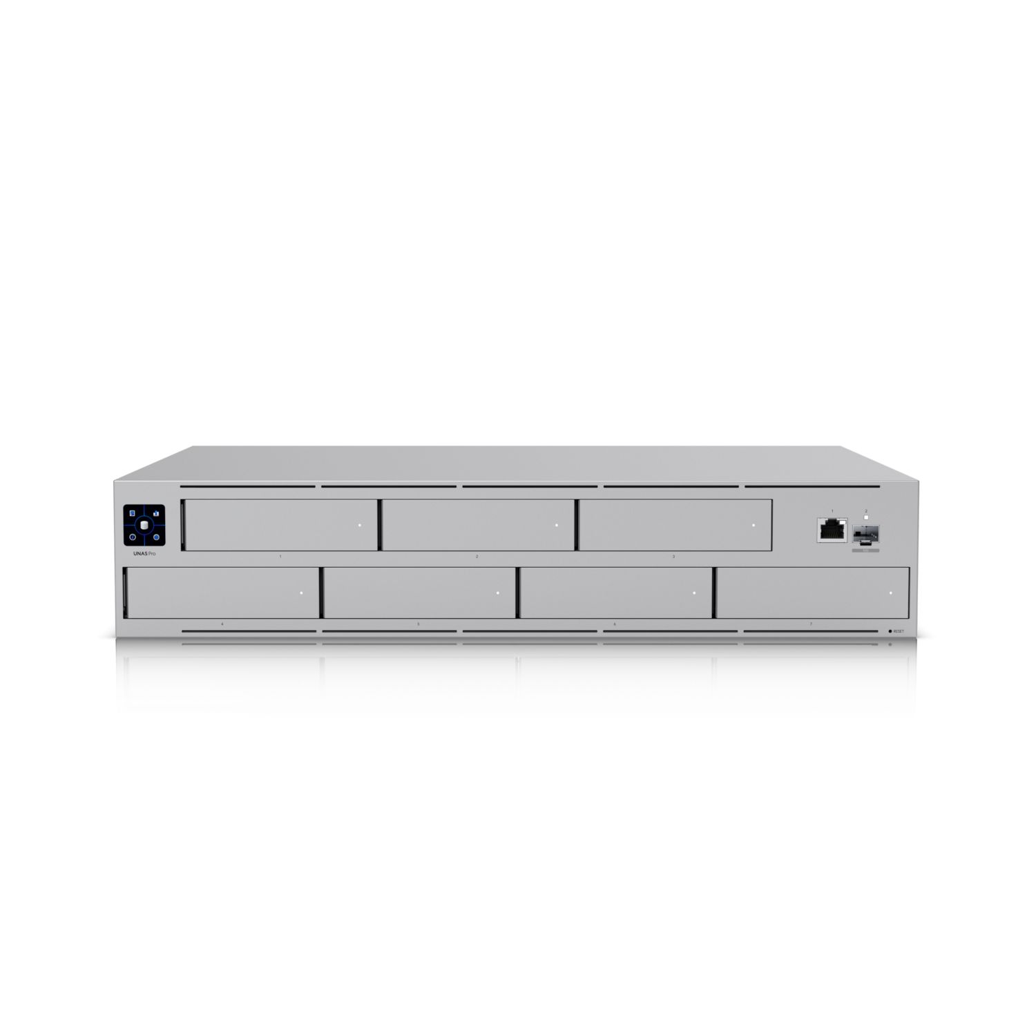Ubiquiti UNAS-Pro-EU 2U rack-mount NAS with (7) 2.5/3.5