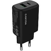 CANYON charger OnCharge 200 20W 1xPD 1xQC EU Black_1