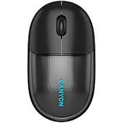 CANYON mouse OnClick 24 BT/ Wireless Transparent/Black_1