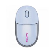 CANYON mouse OnClick 24 BT/ Wireless Transparent/Blue_1