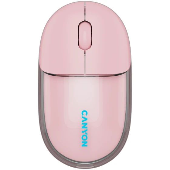 CANYON mouse OnClick 24 BT/ Wireless Transparent/Pink_1